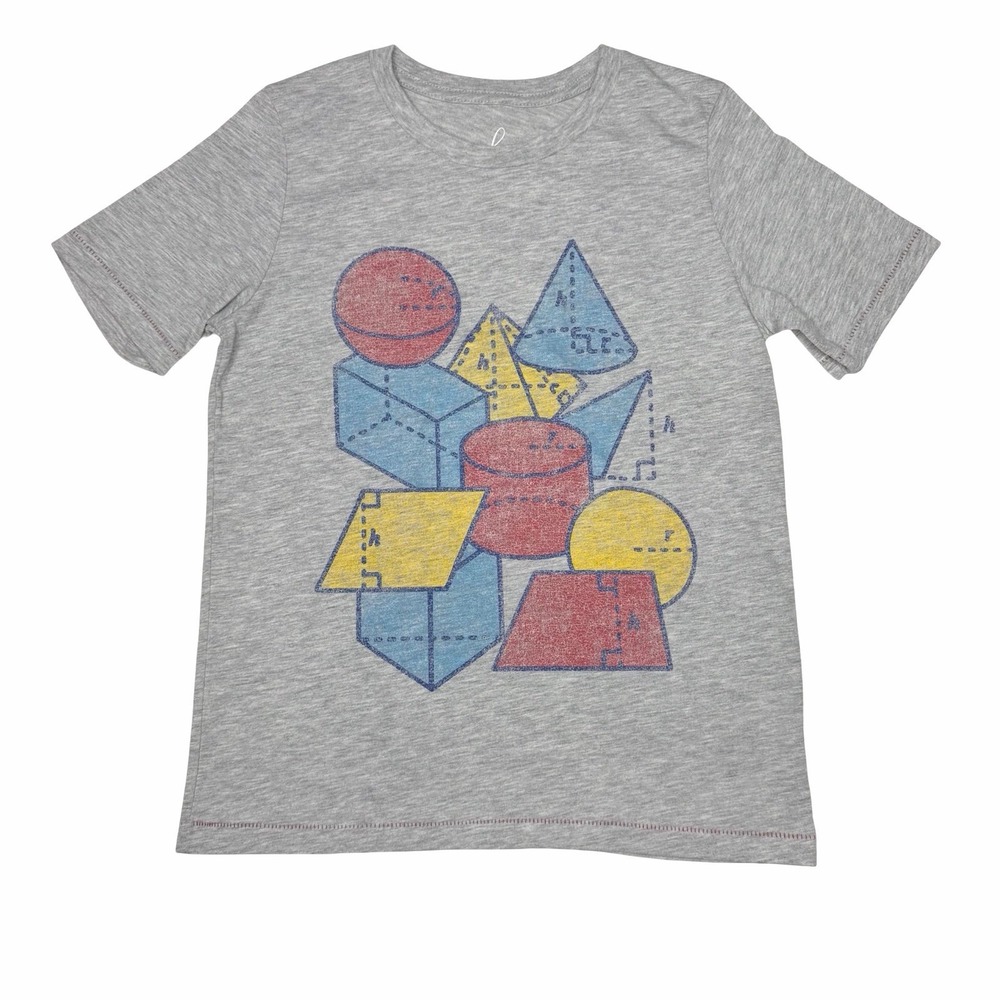 Peek Geometry Let's Do The Math Front And Back Print Tee